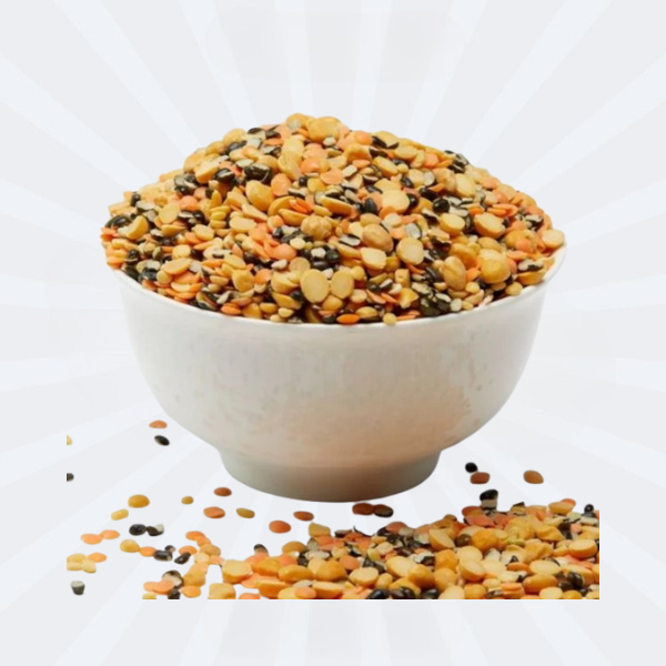 Mix Dal (mixture of Masoor, Mash, Mug, Chana peeled and split )